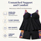 Women's Flowy Tankini Top and Shorts Bathing Suit