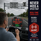 🚗 Universal GPS Car Speedometer Head-Up Display (HUD) – Accurate Speed in km/h – Digital Speedometer, Compass & Overspeed Alert – Plug & Play for All Vehicles 📊✨