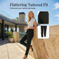 High-Waist Zipper-Pocket Pants – Tummy Control & Breathable Stretch