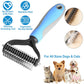 🐕 Last Day Special Price £9.99 !  🏆 Professional Deshedding Tool For Dogs And Cats – Gentle On Skin, Efficient Grooming & Comfortable Grip Design ✂️