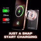10000mAh Magnetic Wireless Power Bank | LED Display Built-in Stand 15W Fast Charge