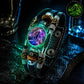 💥Last-day sale – 50% off ☪️Glow-in-the-dark leather zodiac sign bracelet for men and women (6.9/8.1 inches)♑️