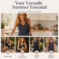 Women's Sleeveless Button-Front Romper