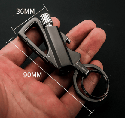⏳🔥LIMITED-TIME 50% OFF! ⏰⛈️ Portable Stormproof Lighter – Waterproof & Windproof Ignition – Mini Keychain Fire Starter – Survival Tool for Camping & Emergency 🏕️