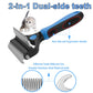 🐕 Last Day Special Price £9.99 !  🏆 Professional Deshedding Tool For Dogs And Cats – Gentle On Skin, Efficient Grooming & Comfortable Grip Design ✂️