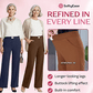 👖 LIMITED-TIME 46% OFF! ✨ High Rise Pull-On Stretch Pants – Soft, Elastic Waist, Everyday Elegance 🌟