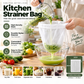 🥳HOT SALE🥳💞10K+ SOLD! Strainer Bag – High-density mesh, drawstring & reusable. Smooth filtering – grab yours! ✅