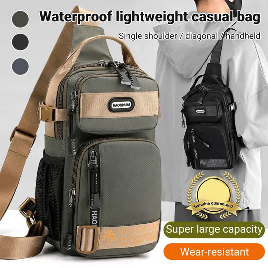 💼Hot Sale 50% OFF! 🔥 2025 Adjustable Oxford Cloth Casual Chest Bag – Stylish & Durable ✨