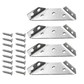 ⏳Time-Limited Special⏰UNIVERSAL STAINLESS STEEL FURNITURE CORNER BRACES — Triangular Stability Reinforcement | Rust-Proof Structural Support & Easy Install 🔧