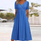 ⏳Time-Limited Special⏰Women’s V-Neck Short Sleeve Long Dresses