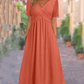 ⏳Time-Limited Special⏰Women’s V-Neck Short Sleeve Long Dresses