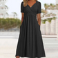 ⏳Time-Limited Special⏰Women’s V-Neck Short Sleeve Long Dresses