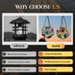 ⏳LAST DAY SALE 50% OFF !!📢Solar Pendant Lamp Art Of Iron
