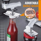 🥫 50% OFF NOW! 🔧 Easy Adjustable Stainless Steel Cap Opener – Fits 3–9.5cm Lids, Multi-Function & Arthritis-Friendly – Must-Have Kitchen Tool ✨