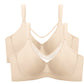 🏆 Last Day Special Price £10.99! 💐Women's Elegant Sheer Full Coverage Plus Size Bra