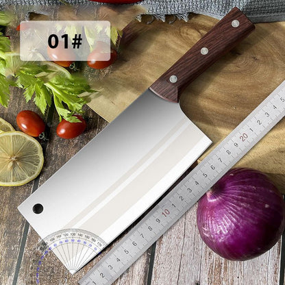 🎉 2026 HOT SALE 50% OFF! 🔪 Hand Forged High Carbon Steel Chef Knife – Anti-Rust Multi-Purpose Kitchen Cleaver ✨