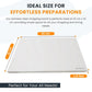 🎁Chef‑Recommended 50% Off！👩‍🍳🔪Must‑Have Cooking Tool！🥩🥦Safer, Cleaner & More Convenient!💥304 Stainless Steel Cutting Board