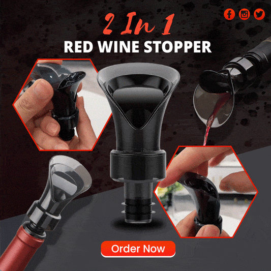 🍷 LIMITED TIME 50% OFF! 🧪 2-in-1 Wine Saver – Vacuum Pump & Sealer, Preserves Freshness & Aroma ✨
