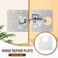 🔧50% OFF 🚪 Stainless Steel Hinge Repair Plate — Fix Loose Cabinet Doors Fast, No Replacement