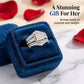 👑✨ Women's Princess Cut Cubic Zirconia Filled Ring 💍