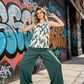 👗 LIMITED-TIME 50% OFF! ✨ Floral Print Top & Wide-Leg Pants Set – Coordinated, Elegant, Versatile 🌸