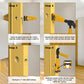 🛠️ LIMITED-TIME 50% OFF! 🚪 Professional Door Latch Installation Tool – Accurate Mortise Guide, Durable ABS, Adjustable 🔨