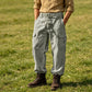 👖 50% OFF NOW! 🌿 Men's Cotton Linen Cargo Pants – Breathable, Relaxed Wide-Leg & Multi-Pocket – Drawstring Waist for Easy Fit ☀️