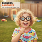 🤪 Buy 1 Get 1 Free! 👓 Kids Crazy Glasses – Pull-String Blinking Eyes, Silly, Fun, Party Favor 🎉