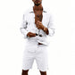 👔 LIMITED-TIME 50% OFF! ✨ Men's Linen Shirt & Shorts Set – Casual, Summer, Breezy ✨