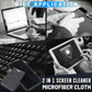 Reusable 2 in 1 Screen Cleaner & Microfiber Cloth