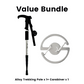⛰️ Adjustable Aluminum Alloy Trekking Pole – Durable, Shock-Absorbing, Lightweight 🌲