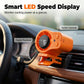 🌀 LIMITED-TIME 50% OFF! 🚗 Hands-Free Personal Cooling Fan – LED Display, 360° Rotation, Dual-Use, Silent 💨