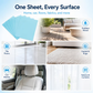📢📢50% OFF !! 🧼 Multi-Surface Deep Cleaning Sheets (100 PCS) ✨ Powerful Stain Removal for Kitchen, Bathroom & More