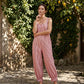 👗 50% OFF NOW! Relaxed Striped Jumpsuit – Breathable, Effortless Summer Style