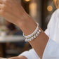 ⏳Time-Limited Special⏰Adjustable Silver Bell Charm Bangle Bracelet
