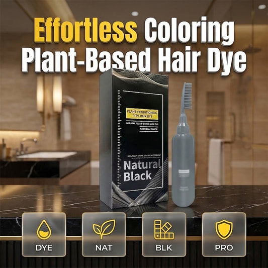 ✨ LIMITED-TIME 50% OFF! 🌿 Plant-Based Comb-In Hair Dye – Easy, Gray Coverage, Nourishing Formula ✨