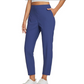 High-Waist Zipper-Pocket Pants – Tummy Control & Breathable Stretch