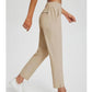 High-Waist Zipper-Pocket Pants – Tummy Control & Breathable Stretch
