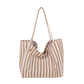 👜 LIMITED-TIME 50% OFF! ✨ Vertical Stripe Canvas Tote – Spacious, Durable, Perfect for Beach & Shopping 🏖️