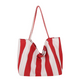 👜 LIMITED-TIME 50% OFF! ✨ Vertical Stripe Canvas Tote – Spacious, Durable, Perfect for Beach & Shopping 🏖️