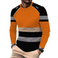 ⏳Time-Limited Special⏰Men's Printed Round-neck Long-sleeve Shirt