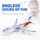 📢📢40% OFF !! ⏰Electric Model Aircraft with Sound and LED Lights