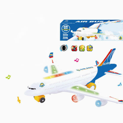 📢📢40% OFF !! ⏰Electric Model Aircraft with Sound and LED Lights