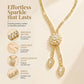 📢📢50% OFF !! ⏰Women's Zircon Flower Necklace Earrings Set
