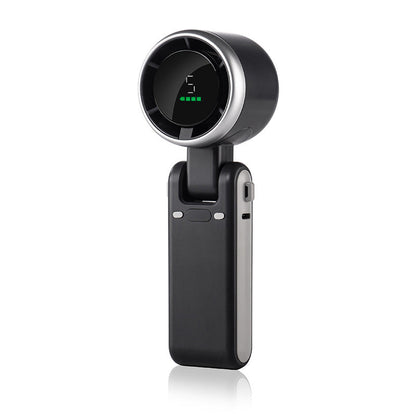 🥳2026 HOT SALE🥳💞50K+ SOLD!🌬️🔋 50% OFF! 3‑in‑1 Turbo Hand Fan – 5 speeds, 24H battery, digital display. 180° foldable. Perfect for Dad! 🎁✨