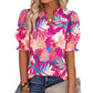 👚 50% OFF NOW! 🌸 Women's Casual Floral Shirt – Short Sleeve, Lightweight & Spring Ready – Breathable, Easy Care, Everyday Charm ☁️