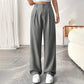📢📢50% OFF !! ⏰ Women's High Waist Wide-Leg Pants – Belt Loops, Hidden Zipper, Flowing Fit 🌟