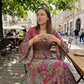 Women's Bohemian Floral Maxi Dress