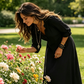 🌸 LIMITED-TIME 50% OFF! 💥 Bohemian Ruffle V-Neck Maxi Dress – Flowing Silhouette, Roll-Up Sleeves, Lightweight ✨