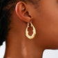 Gold Dolphin Hoop Earrings for Women